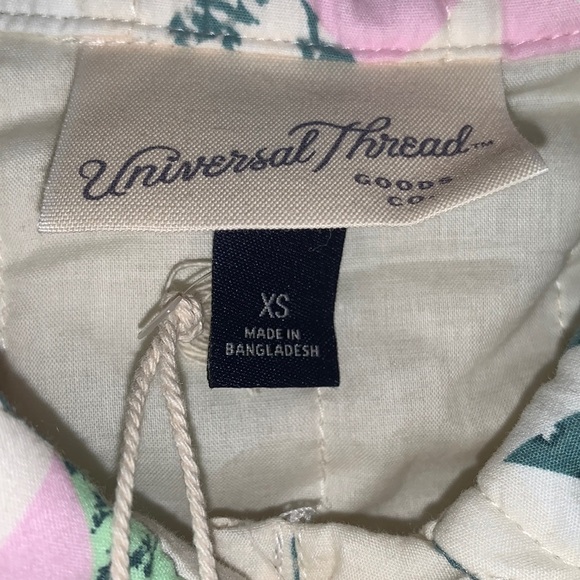 (XS)- Universal Thread Women's Quilted Button-Front Jacket - Cream Star - Picture 6 of 16